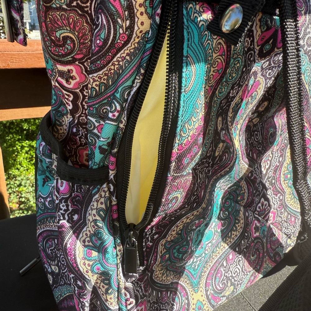 Paisley Patterned Women's Backpack - image 4